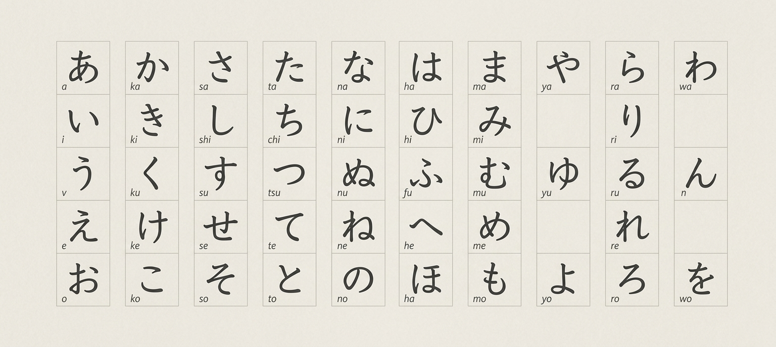 hiragana todo lo que necesitas