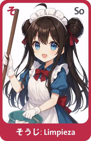 Memocard Hiragana そ SO